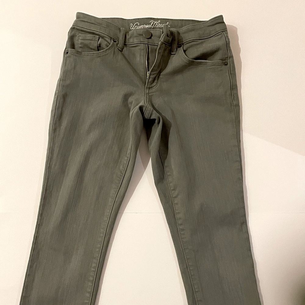 Green jeans